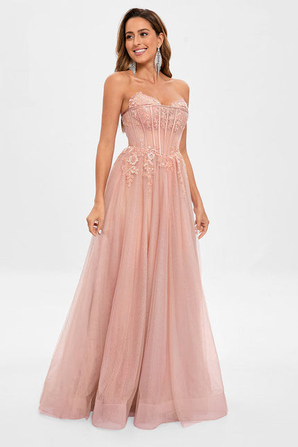 Robe Chic Tulle Poudrée - gallery 3
