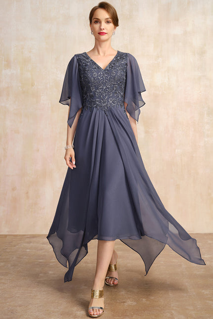Robe Chic Émeraude Dentelle