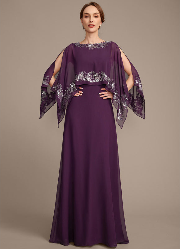 Robe Chic Longue Violetée - gallery 2