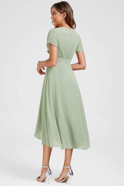 Robe Chic Fluide À Nouer - gallery 7