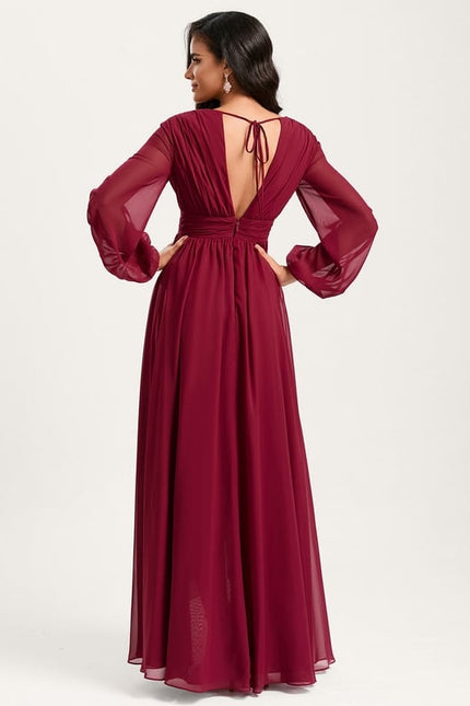 Robe Chic Fluide Bleu Nuit - gallery 2