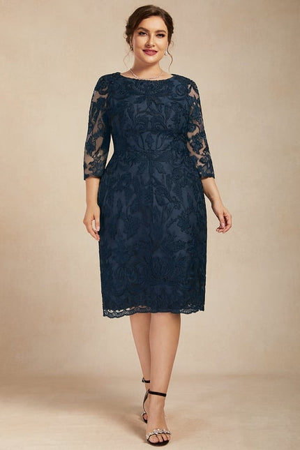 Robe Chic Écru Dentelle - gallery 7