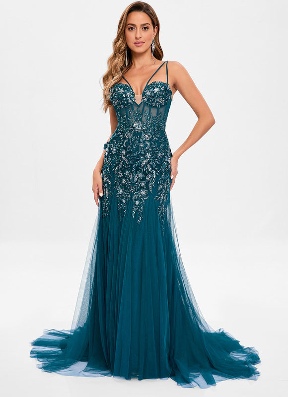 Robe Chic Émeraude Enchantée
