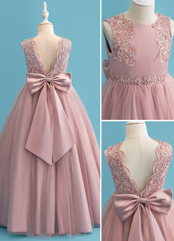 Robe Bohème Chic Dentelle Rose