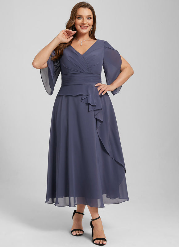 Robe Chic Émeraude Flottante - gallery 7