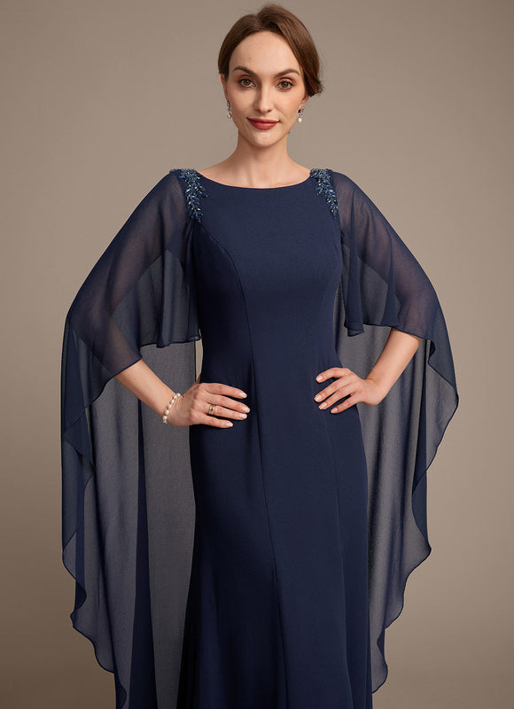 Robe Chic Bleu Nuit Élégante - gallery 1