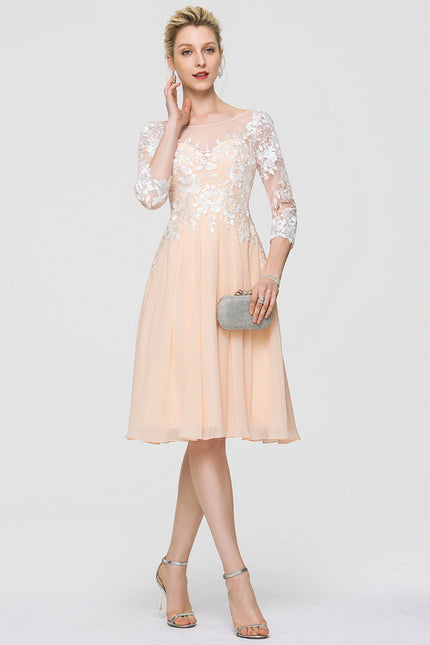 Robe Chic Chiffon Éclatante - gallery 5