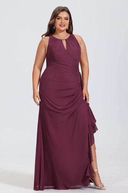 Robe Chic Bordeaux Volante - gallery 6