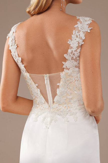 Robe Fourreau Blanche Chic - gallery 3