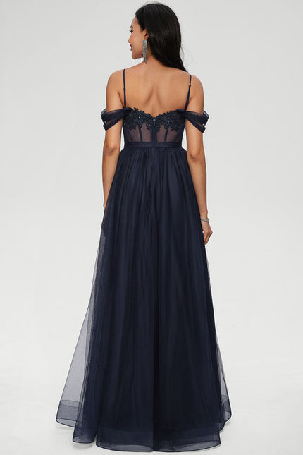 Robe Chic Élégance Tulle Svelte - gallery 3