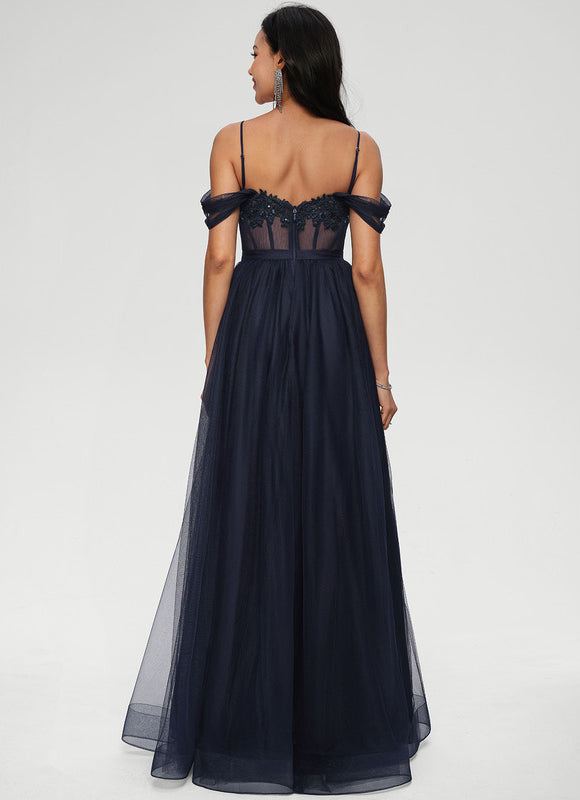 Robe Chic Élégance Tulle Svelte - gallery 3