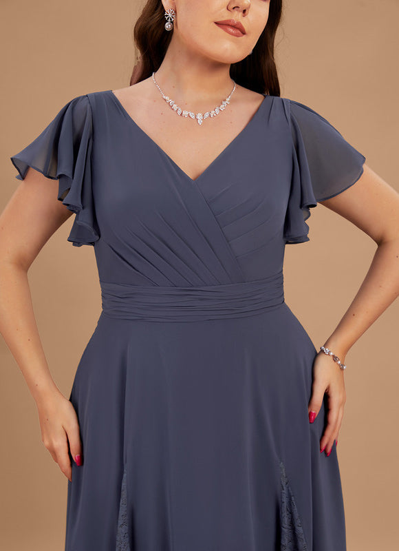 Robe Chic Aérienne Bordeaux - gallery 8