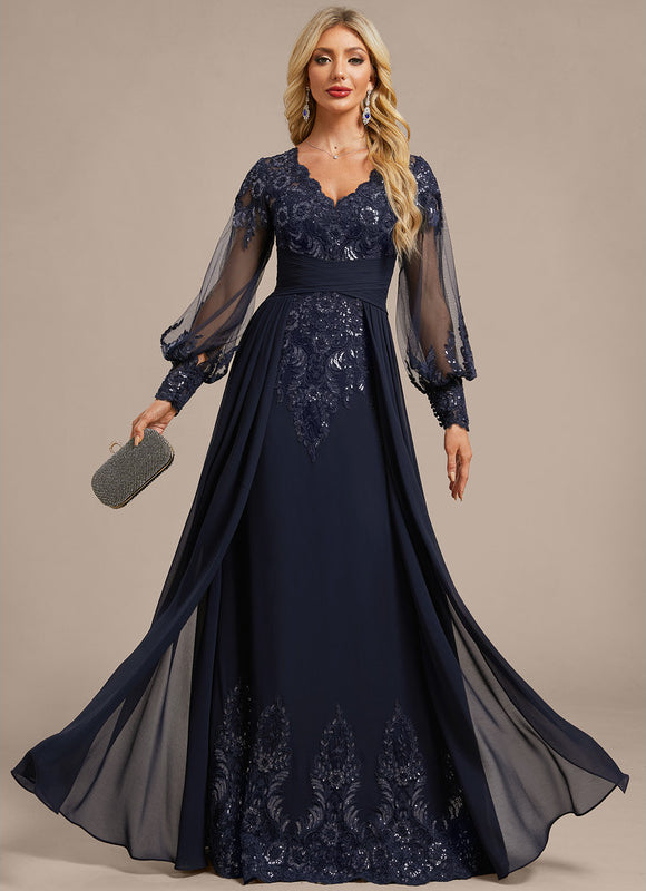 Robe De Soirée Chic Bleu