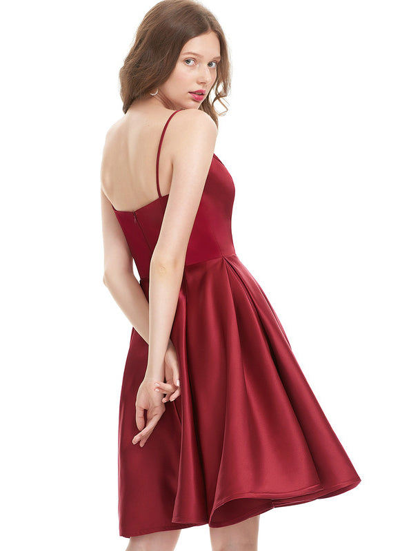 Robe Chic Satinée Cascade
