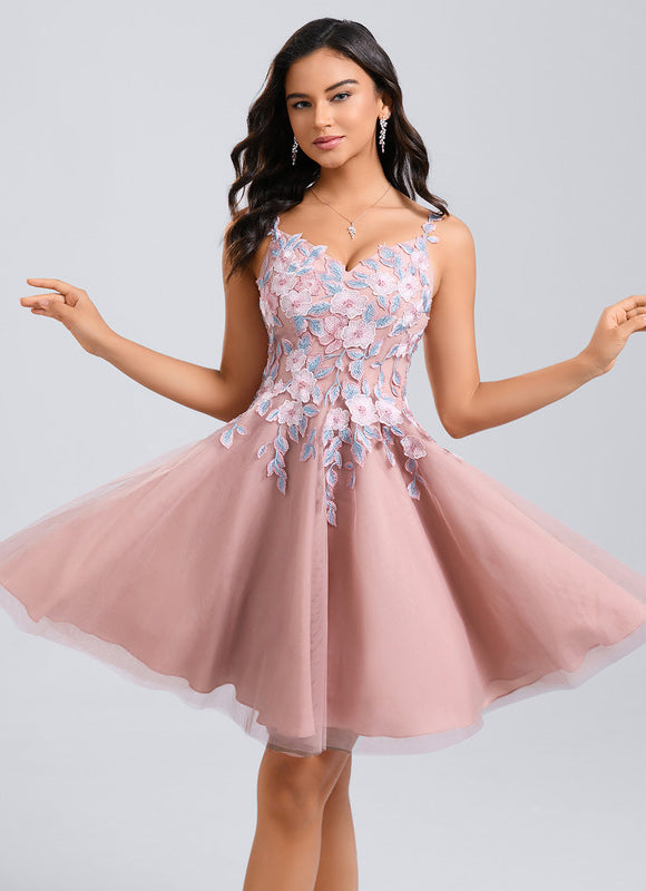 Robe Chic Étoile Rose - gallery 3