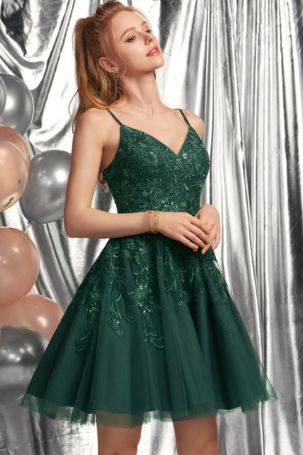 Robe Chic Vert Sauge - gallery 1