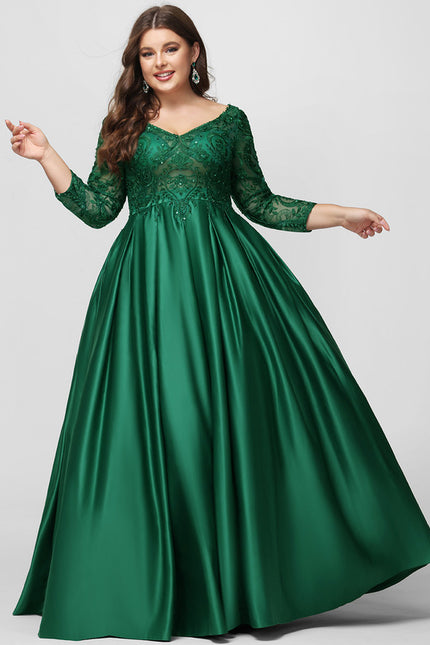 Robe Chic Éclat Vert Éternel - gallery 4