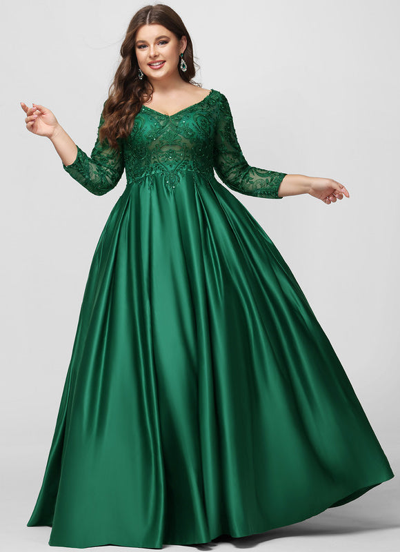 Robe Chic Éclat Vert Éternel - gallery 4