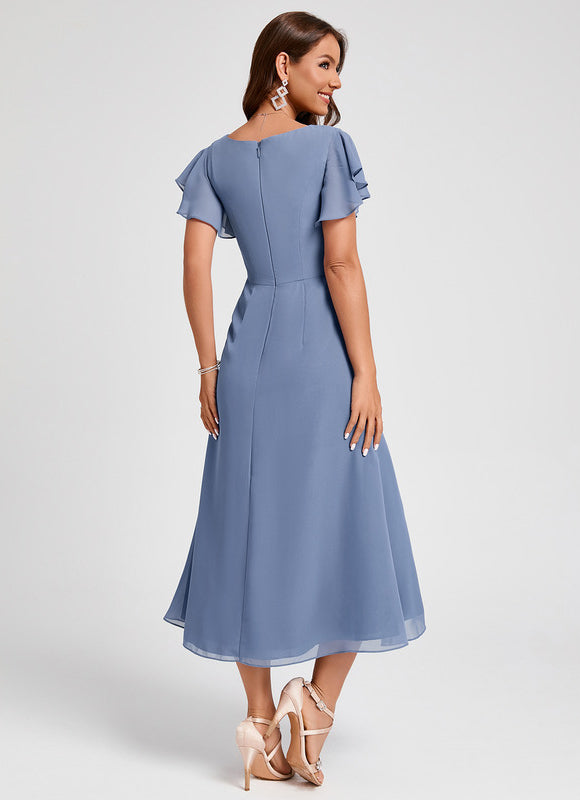 Robe Chic À Volants Florale - gallery 2