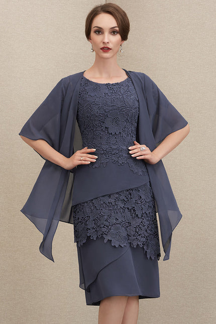 Robe Chic Châle Dentelle