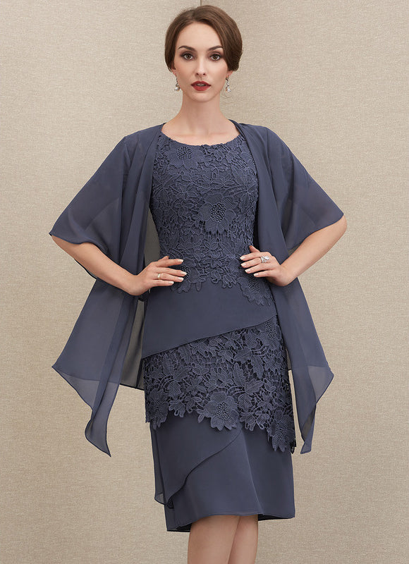 Robe Chic Châle Dentelle