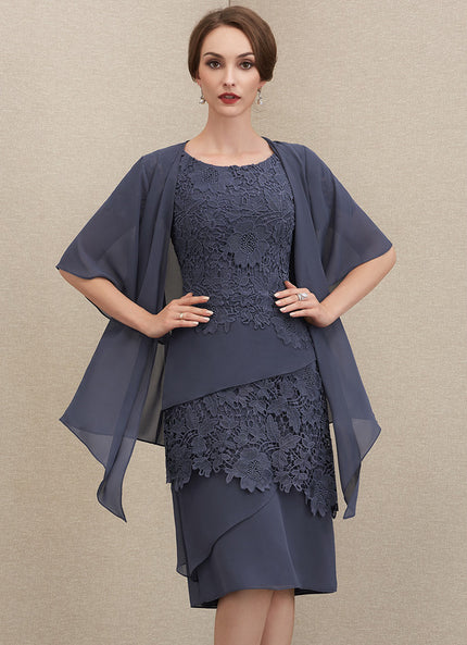 Robe Chic Châle Dentelle