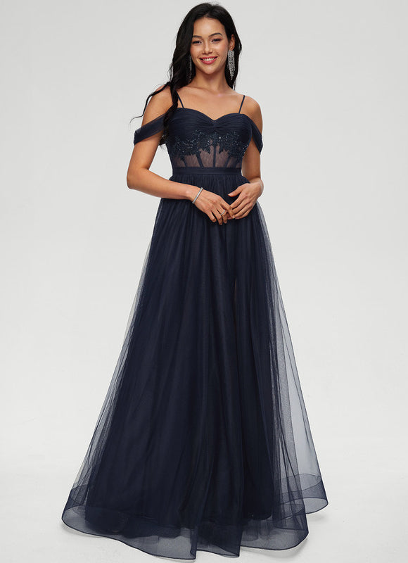 Robe Chic Élégance Tulle Svelte - gallery 2