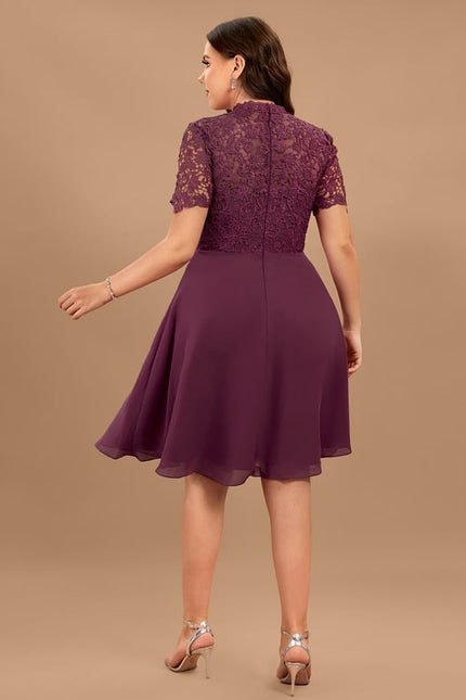 Robe Chic Chiffon Éclatante - gallery 8