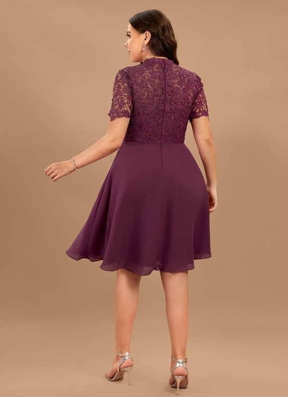 Robe Chic Chiffon Éclatante - gallery 8