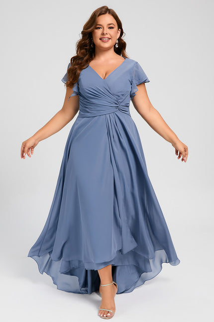 Robe Chic Fluide Bleu Nuit - gallery 9