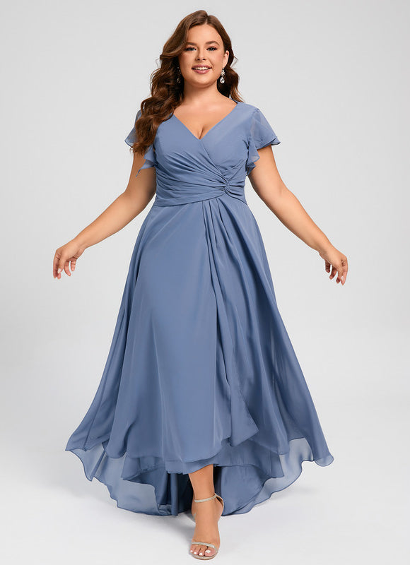 Robe Chic Fluide Bleu Nuit - gallery 9