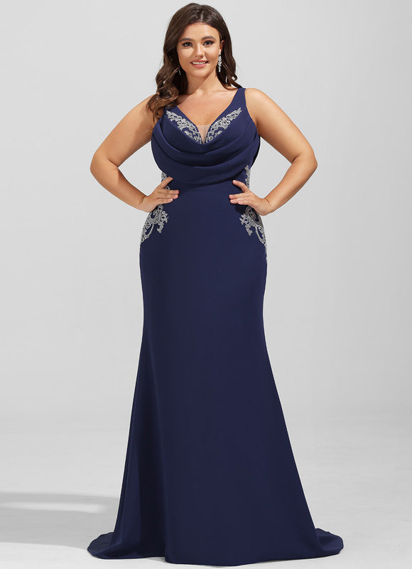 Robe Chic Sirène Marine - gallery 7