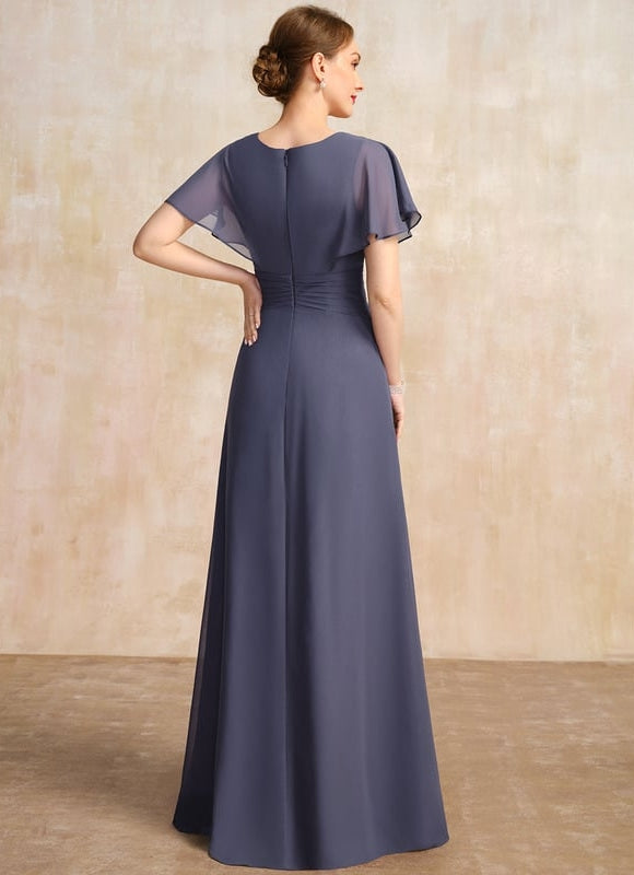 Robe Chic Mousseline Nuit - gallery 5