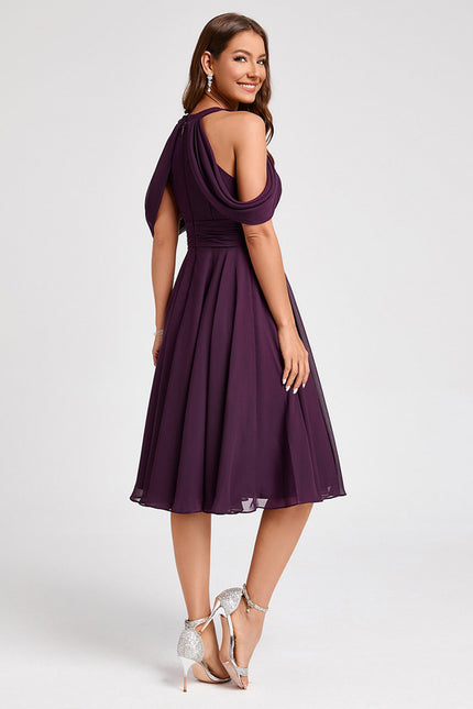 Robe Chic Éclat Violet - gallery 1