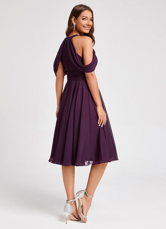 Robe Chic Éclat Violet - gallery 1