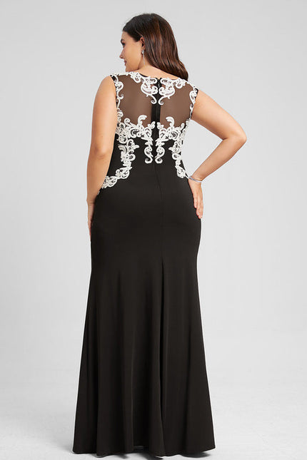 Robe Chic Noir Élégance Luminante - gallery 8