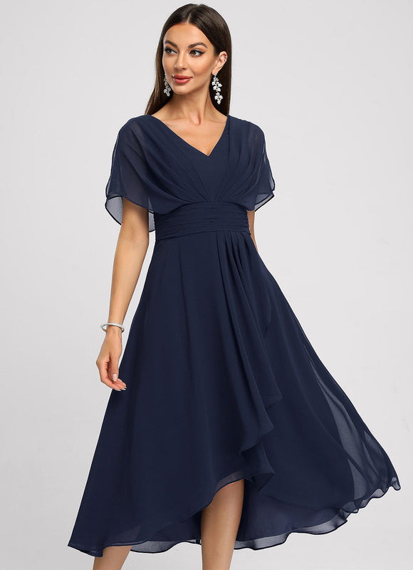 Robe Chic Fluide À Nouer