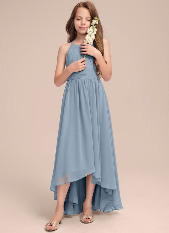 Robe Chic Asymétrique Plissée - gallery 1
