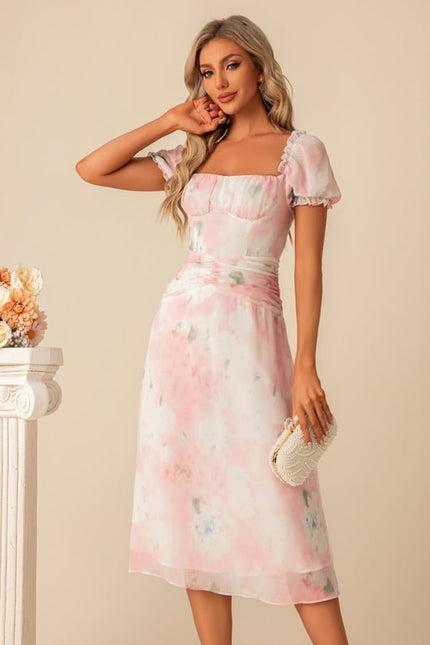 Robe Chic Fleurie Douce - gallery 4