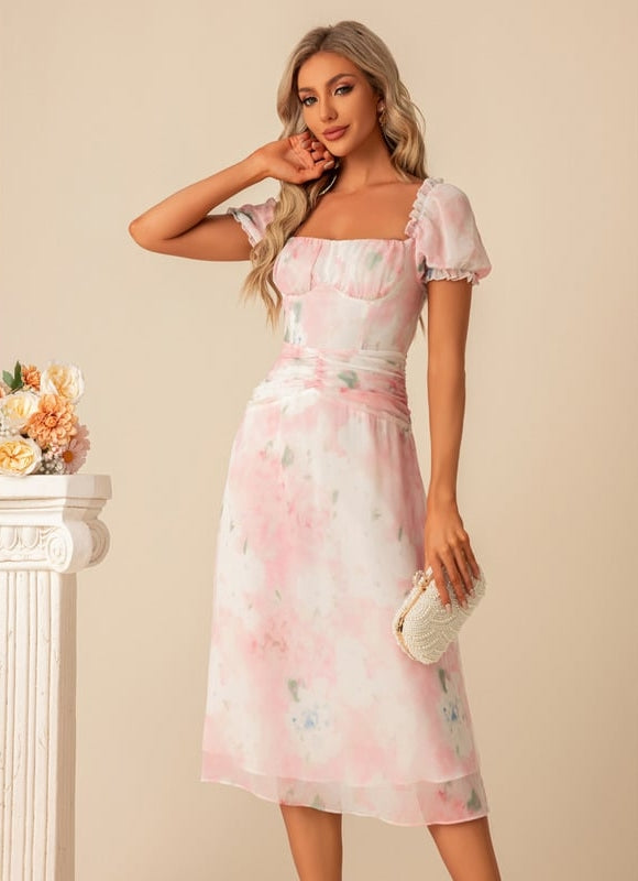 Robe Chic Fleurie Douce - gallery 4