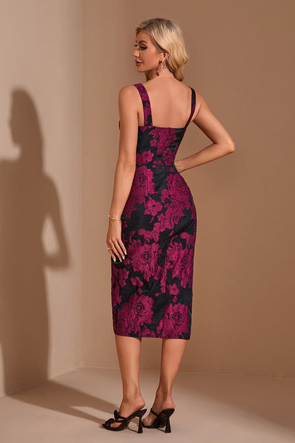 Robe Chic Rose Fushia - gallery 2