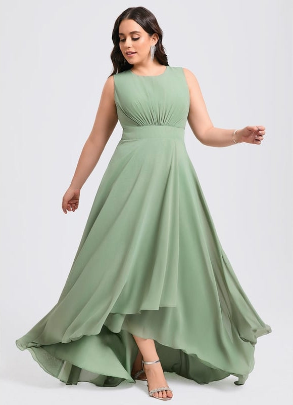 Robe Chic Asymétrique Sereine - gallery 7