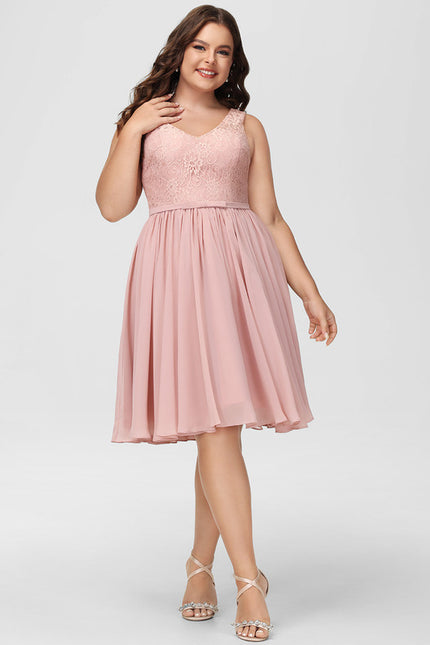 Robe Chic Blush Élégante - gallery 7