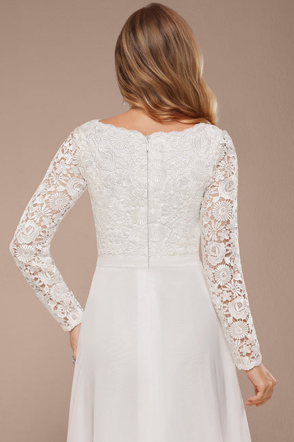 Robe Chic Mousseline Fleurie - gallery 4