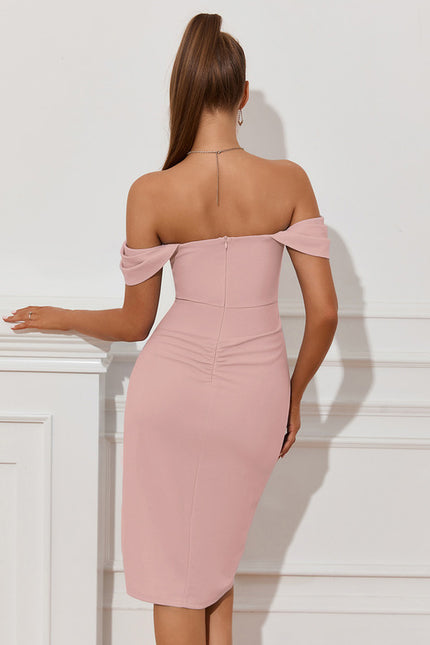 Robe Chic Céleste Drapée - gallery 8