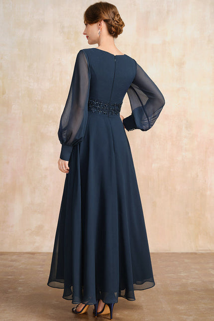 Robe Chic Éthérée Bleu - gallery 5