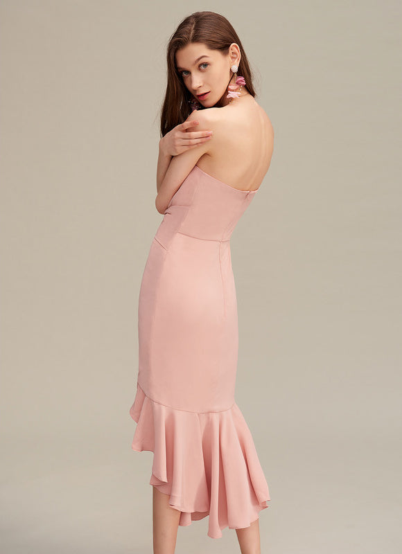 Robe Chic Midi Asymétrique - gallery 2
