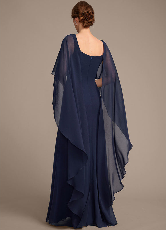 Robe Chic Bleu Nuit Élégante - gallery 6