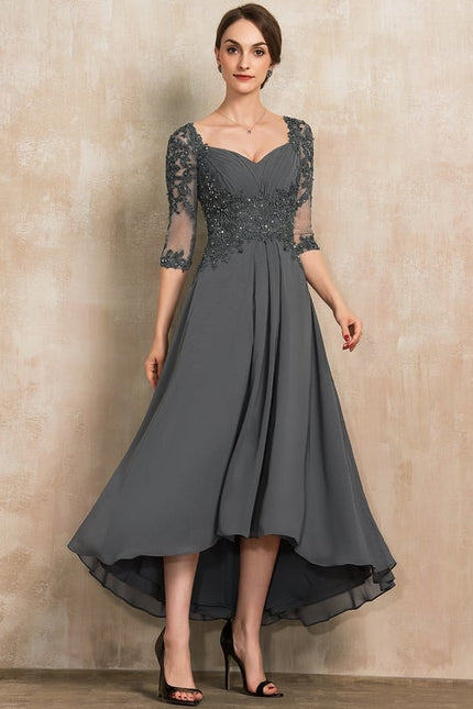 Robe Chic Élégance Plissée Perlée