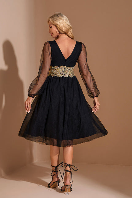 Robe Chic Tulle Élégante - gallery 1